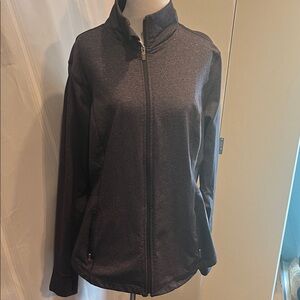 Old Navy Women's Charcoal Bomber Jacket